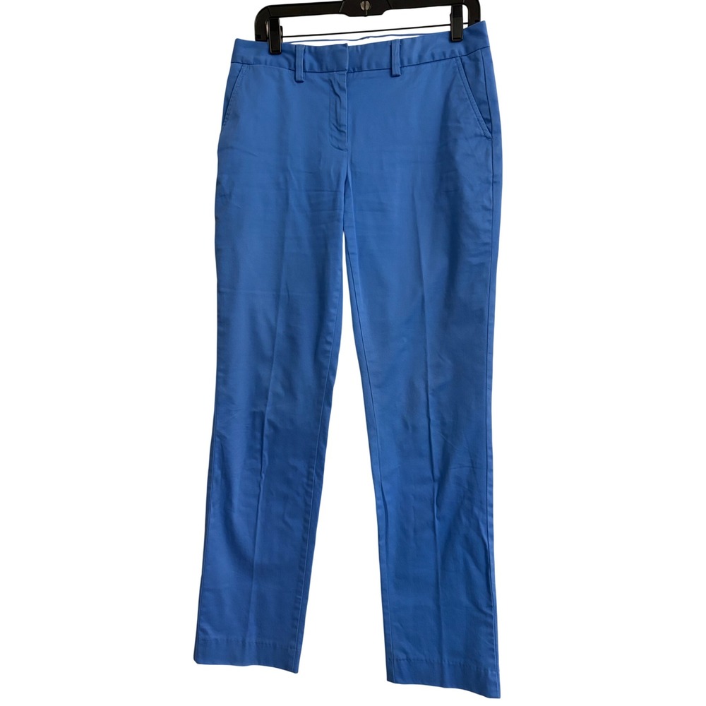 Lands End Chino Trousers 6 Blue, Workwear, Office, Casual, Professional, Chic